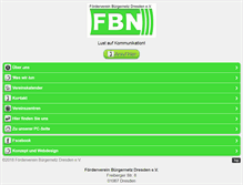 Tablet Screenshot of fbn-dd.de
